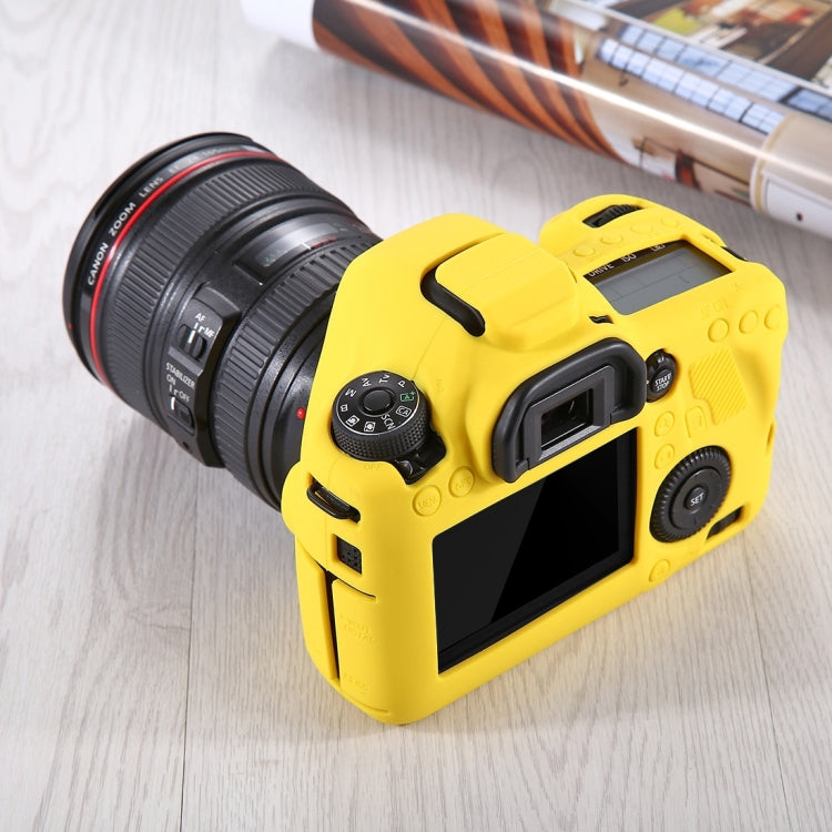 PULUZ Soft Silicone Protective Case for Canon EOS 6D(Yellow) by PULUZ