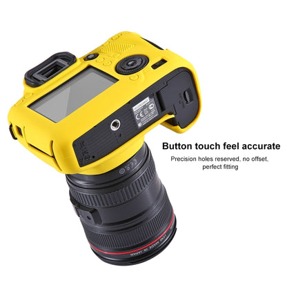 PULUZ Soft Silicone Protective Case for Canon EOS 6D(Yellow) by PULUZ