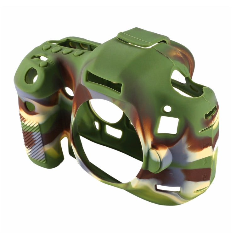 PULUZ Soft Silicone Protective Case for Canon EOS 5D Mark III / 5D3(Camouflage) by PULUZ