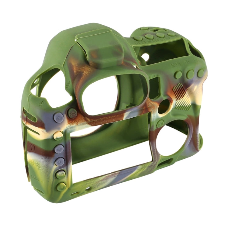 PULUZ Soft Silicone Protective Case for Canon EOS 5D Mark III / 5D3(Camouflage) by PULUZ