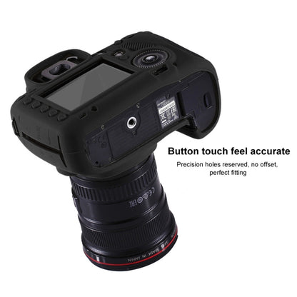PULUZ Soft Silicone Protective Case for Canon EOS 5D Mark III / 5D3(Black) by PULUZ