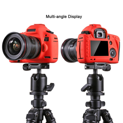 PULUZ Soft Silicone Protective Case for Canon EOS 5D Mark III / 5D3(Red) by PULUZ