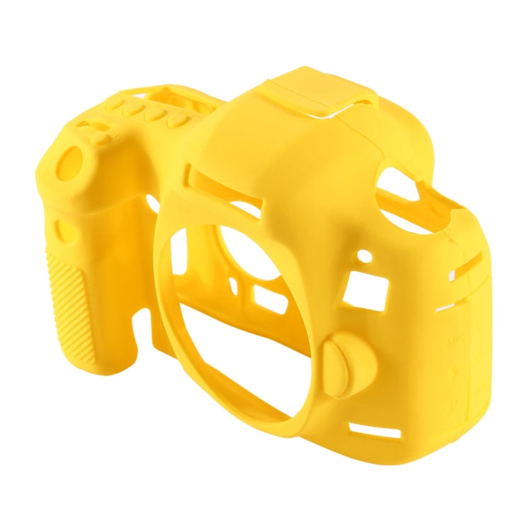 PULUZ Soft Silicone Protective Case for Canon EOS 5D Mark III / 5D3(Yellow) by PULUZ