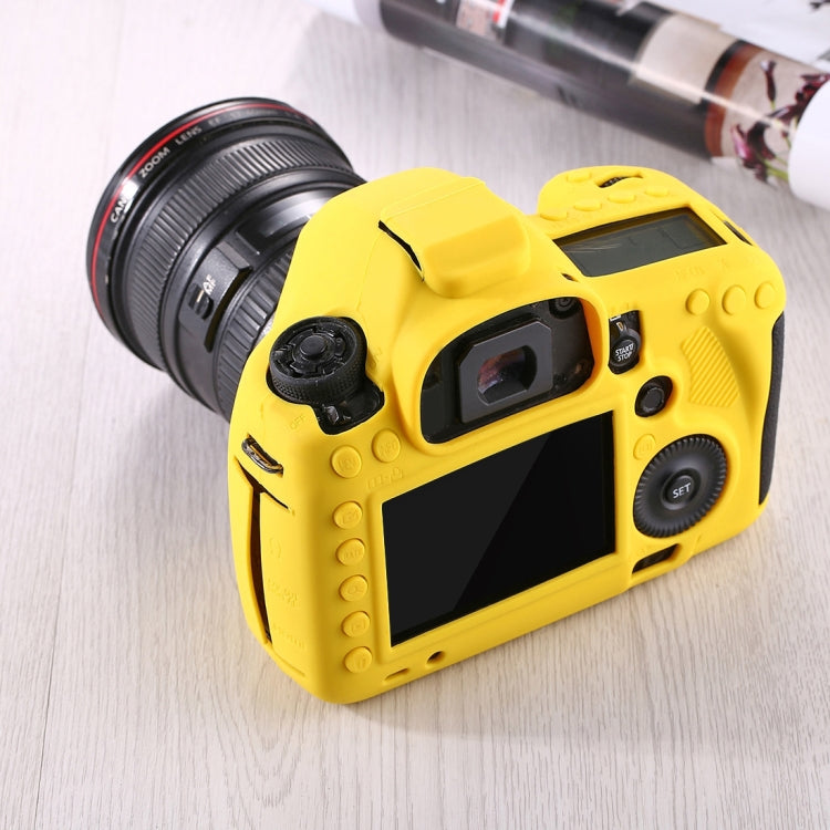 PULUZ Soft Silicone Protective Case for Canon EOS 5D Mark III / 5D3(Yellow) by PULUZ