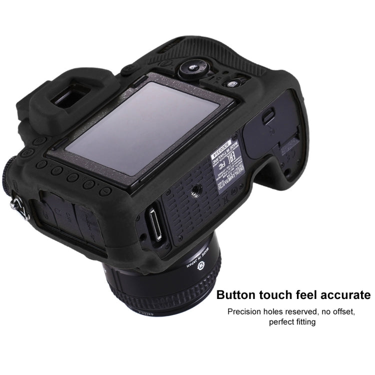 PULUZ Soft Silicone Protective Case for Nikon D750(Black) by PULUZ