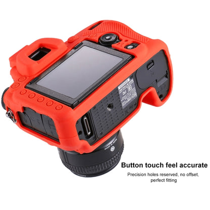 PULUZ Soft Silicone Protective Case for Nikon D750(Red) by PULUZ