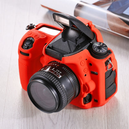 PULUZ Soft Silicone Protective Case for Nikon D750(Red) by PULUZ
