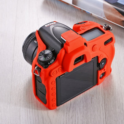 PULUZ Soft Silicone Protective Case for Nikon D750(Red) by PULUZ