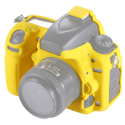 PULUZ Soft Silicone Protective Case for Nikon D750(Yellow) by PULUZ