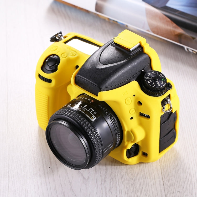 PULUZ Soft Silicone Protective Case for Nikon D750(Yellow) by PULUZ