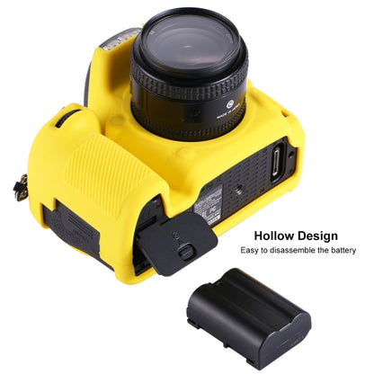 PULUZ Soft Silicone Protective Case for Nikon D750(Yellow) by PULUZ