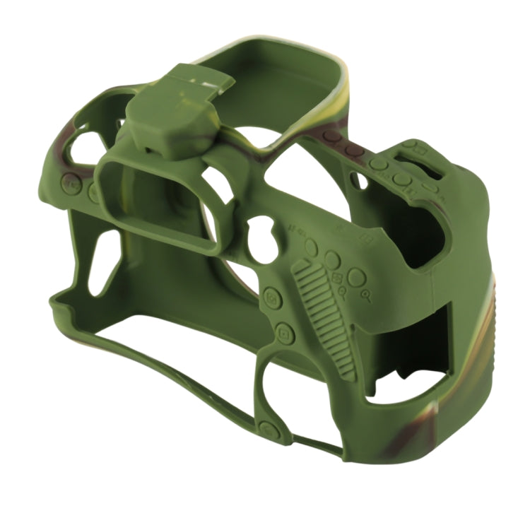 PULUZ Soft Silicone Protective Case for Canon EOS 80D(Camouflage) by PULUZ