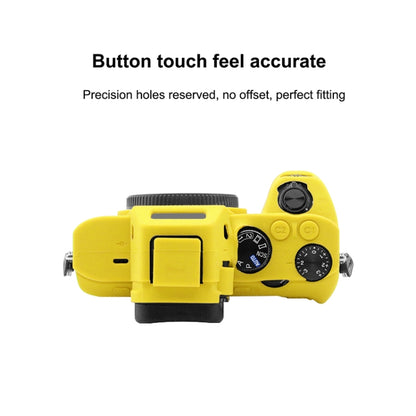 PULUZ Soft Silicone Protective Case for Sony ILCE-7MII / 7SMII / 7RMII(Yellow) by PULUZ