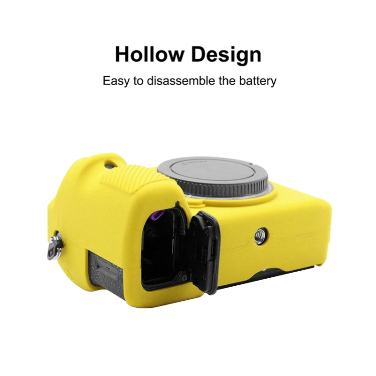 PULUZ Soft Silicone Protective Case for Sony ILCE-7MII / 7SMII / 7RMII(Yellow) by PULUZ