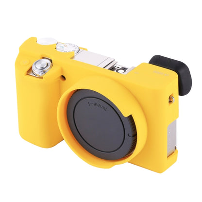 PULUZ Soft Silicone Protective Case for Sony ILCE-6000 / A6000(Yellow) by PULUZ