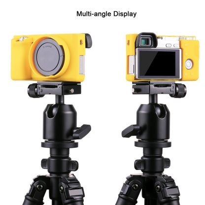 PULUZ Soft Silicone Protective Case for Sony ILCE-6000 / A6000(Yellow) by PULUZ