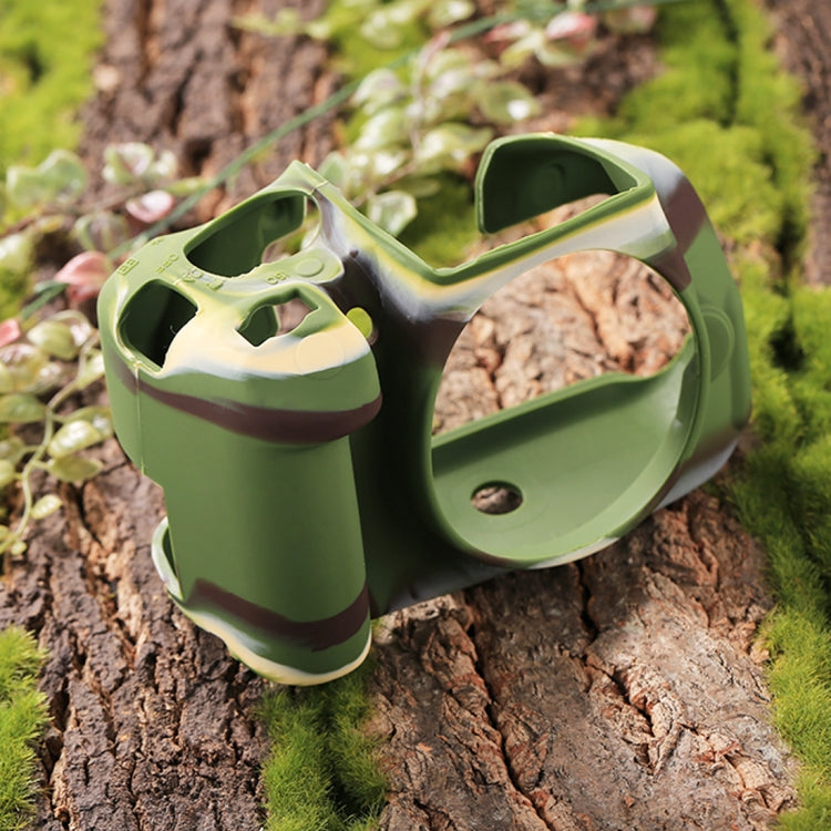 PULUZ Soft Silicone Protective Case for Canon EOS 650D / 700D(Camouflage) by PULUZ