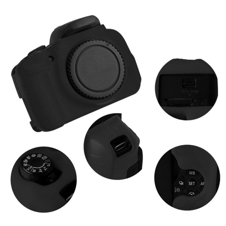 PULUZ Soft Silicone Protective Case for Canon EOS 650D / 700D(Black) by PULUZ