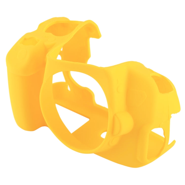 PULUZ Soft Silicone Protective Case for Canon EOS 650D / 700D(Yellow) by PULUZ