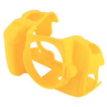 PULUZ Soft Silicone Protective Case for Canon EOS 650D / 700D(Yellow) by PULUZ