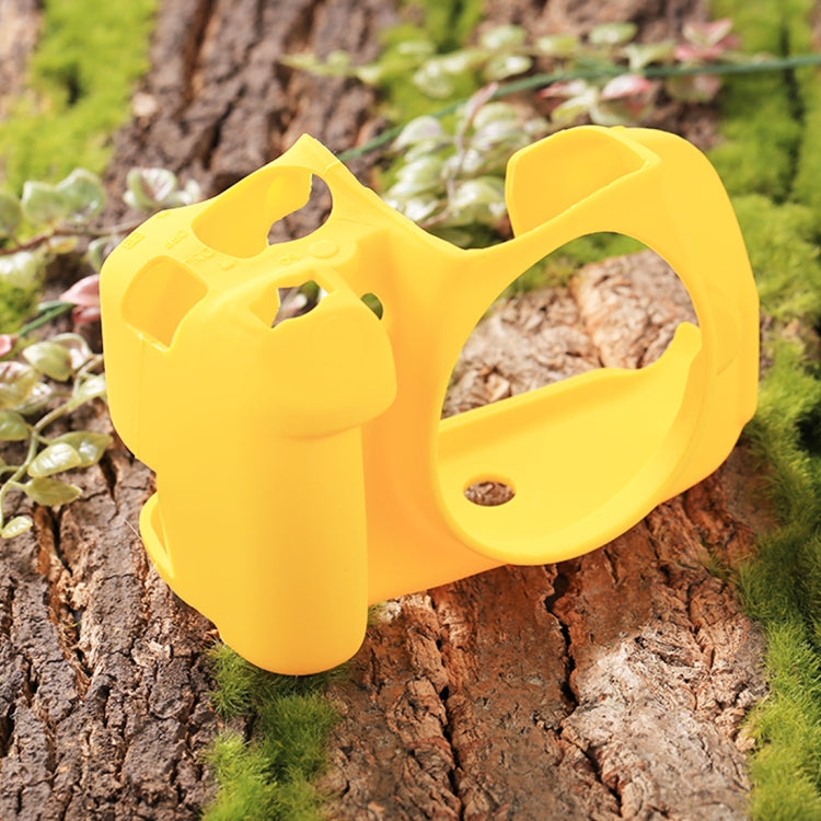 PULUZ Soft Silicone Protective Case for Canon EOS 650D / 700D(Yellow) by PULUZ