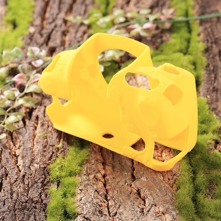 PULUZ Soft Silicone Protective Case for Canon EOS 650D / 700D(Yellow) by PULUZ