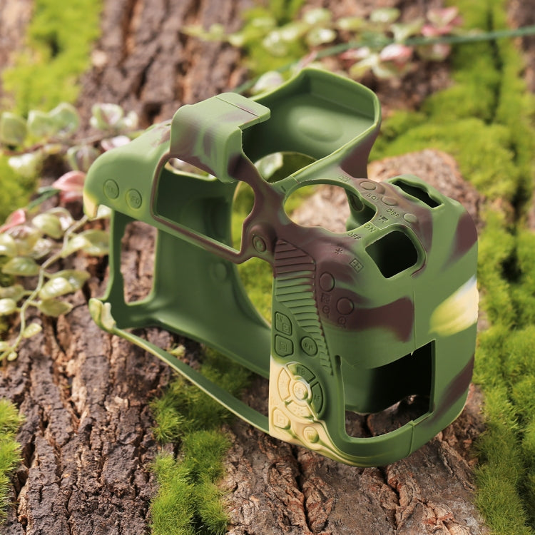 PULUZ Soft Silicone Protective Case for Canon EOS 800D(Camouflage) by PULUZ