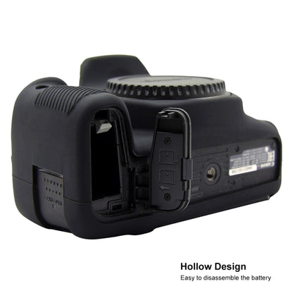 PULUZ Soft Silicone Protective Case for Canon EOS 800D(Black) by PULUZ