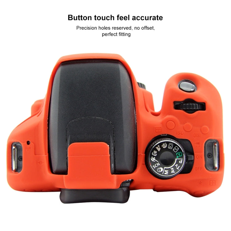 PULUZ Soft Silicone Protective Case for Canon EOS 800D(Red) by PULUZ