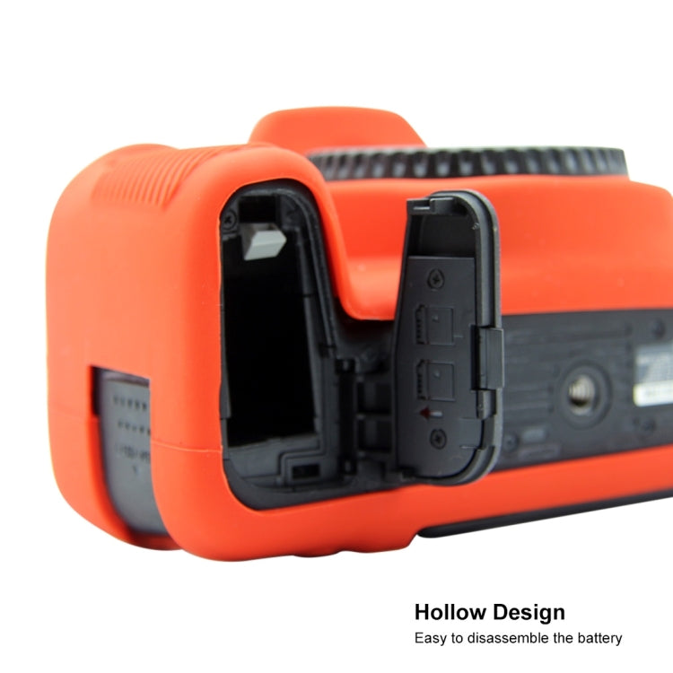 PULUZ Soft Silicone Protective Case for Canon EOS 800D(Red) by PULUZ