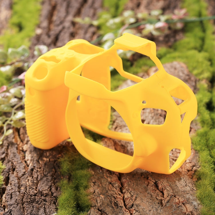 PULUZ Soft Silicone Protective Case for Canon EOS 800D(Yellow) by PULUZ