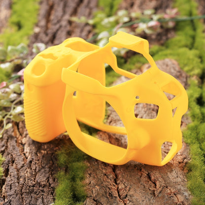 PULUZ Soft Silicone Protective Case for Canon EOS 800D(Yellow) by PULUZ