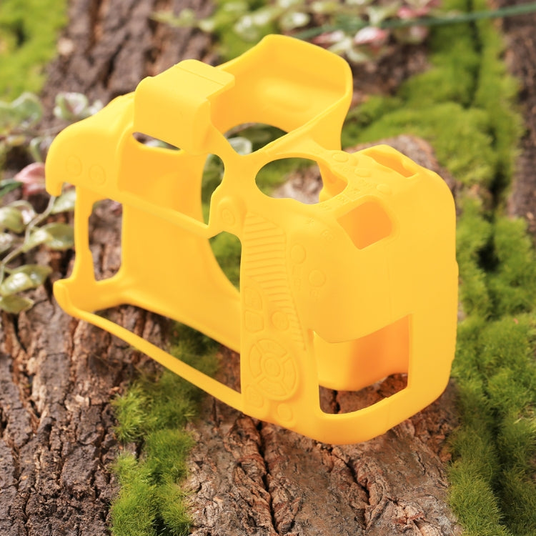 PULUZ Soft Silicone Protective Case for Canon EOS 800D(Yellow) by PULUZ