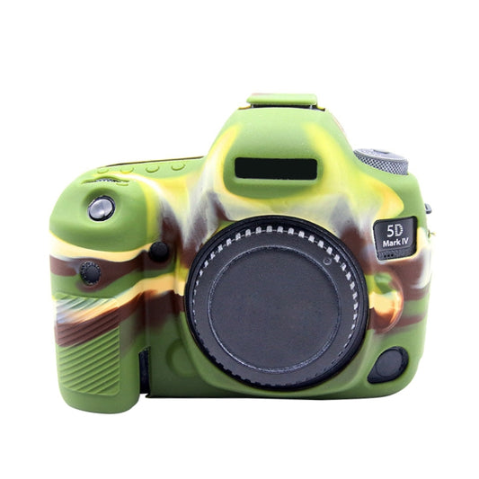 PULUZ Soft Silicone Protective Case for Canon EOS 5D Mark IV(Camouflage) by PULUZ