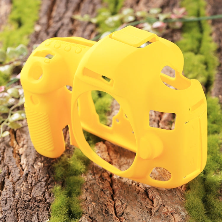 PULUZ Soft Silicone Protective Case for Canon EOS 5D Mark IV(Yellow) by PULUZ