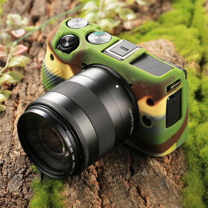 PULUZ Soft Silicone Protective Case for Canon EOS M3(Camouflage) by PULUZ