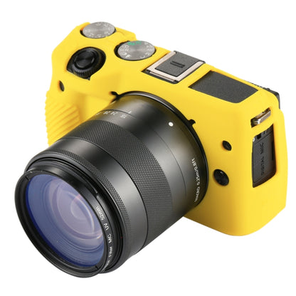 PULUZ Soft Silicone Protective Case for Canon EOS M3(Yellow) by PULUZ