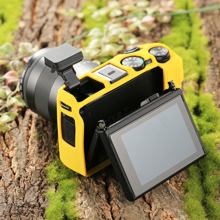 PULUZ Soft Silicone Protective Case for Canon EOS M3(Yellow) by PULUZ