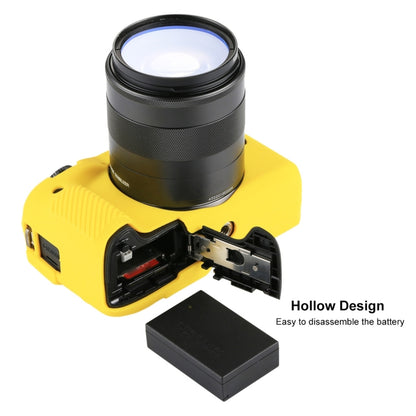PULUZ Soft Silicone Protective Case for Canon EOS M3(Yellow) by PULUZ