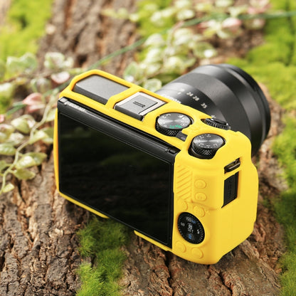 PULUZ Soft Silicone Protective Case for Canon EOS M3(Yellow) by PULUZ