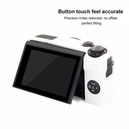 PULUZ Soft Silicone Protective Case for Canon EOS G7 X Mark II(White) by PULUZ