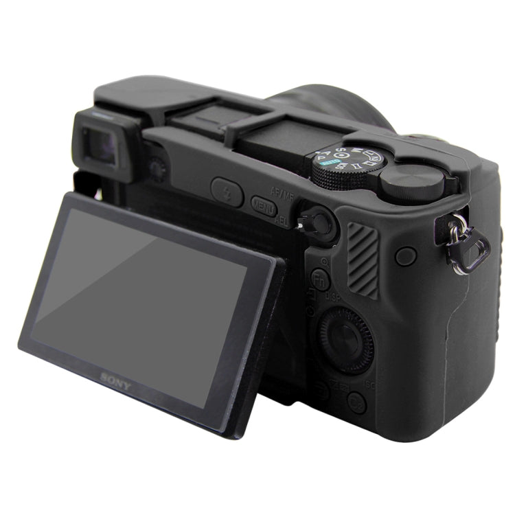 PULUZ Soft Silicone Protective Case for Sony ILCE-6300 / A6400(Black) by PULUZ