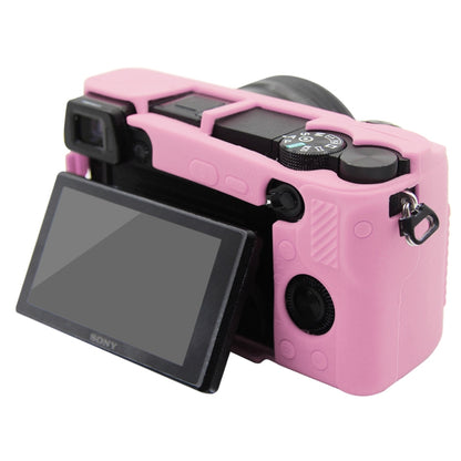 PULUZ Soft Silicone Protective Case for Sony ILCE-6300 / A6400(Pink) by PULUZ
