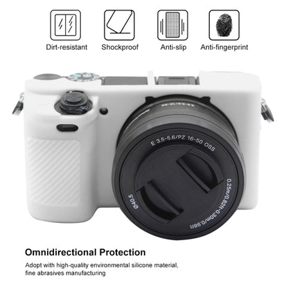 PULUZ Soft Silicone Protective Case for Sony ILCE-6300 / A6400(White) by PULUZ
