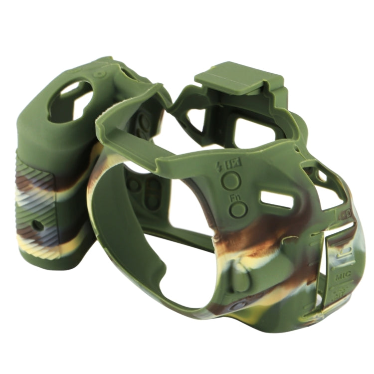 PULUZ Soft Silicone Protective Case for Nikon D5500 / D5600(Camouflage) by PULUZ