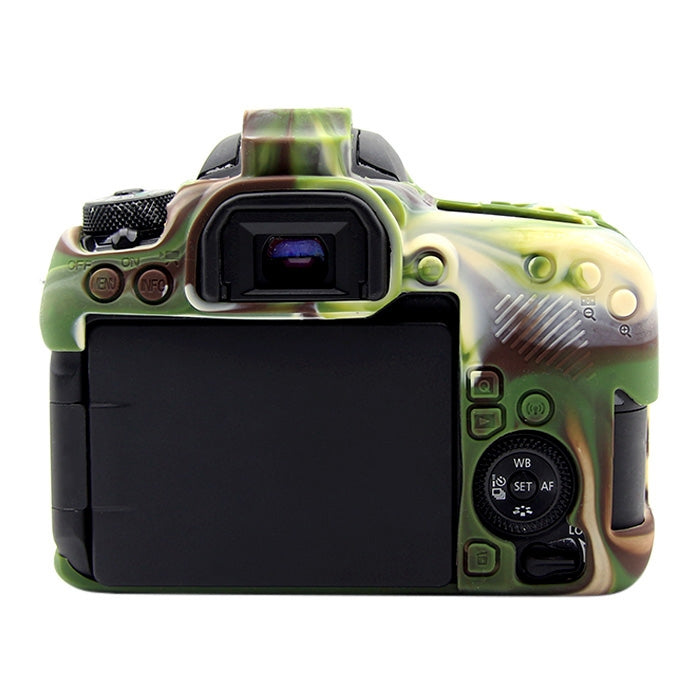 PULUZ Soft Silicone Protective Case for Canon EOS 77D(Camouflage) by PULUZ