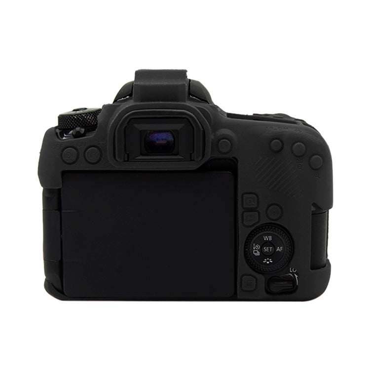 PULUZ Soft Silicone Protective Case for Canon EOS 77D(Black) by PULUZ