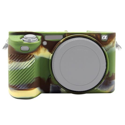 PULUZ Soft Silicone Protective Case for Sony ILCE-6500(Camouflage) by PULUZ