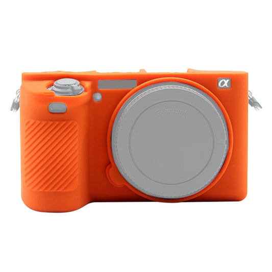 PULUZ Soft Silicone Protective Case for Sony ILCE-6500(Orange) by PULUZ