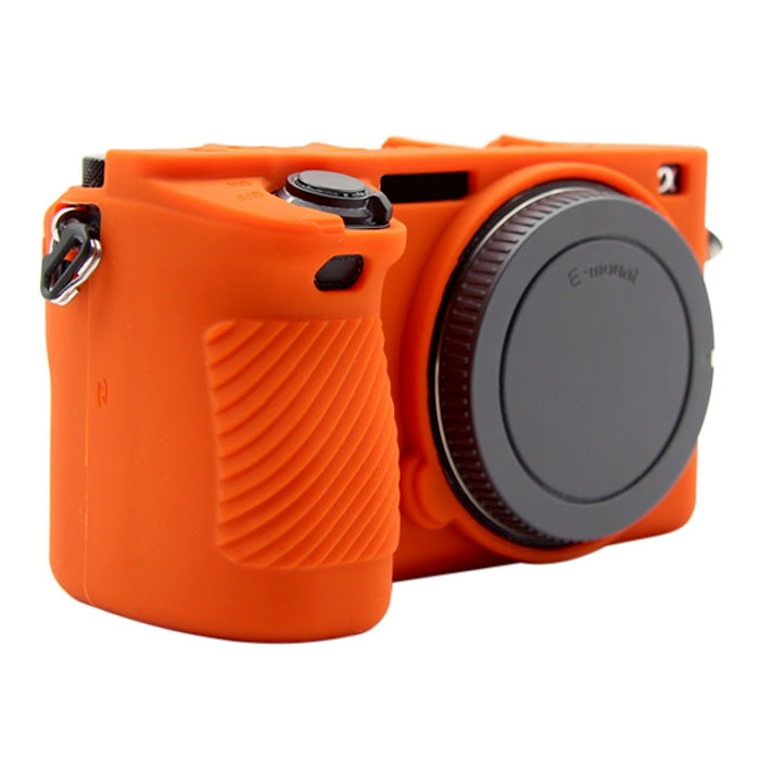 PULUZ Soft Silicone Protective Case for Sony ILCE-6500(Orange) by PULUZ